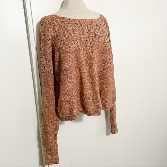 Target Mossimo Crotchet Cotton Sweater M - Picture 6 of 8